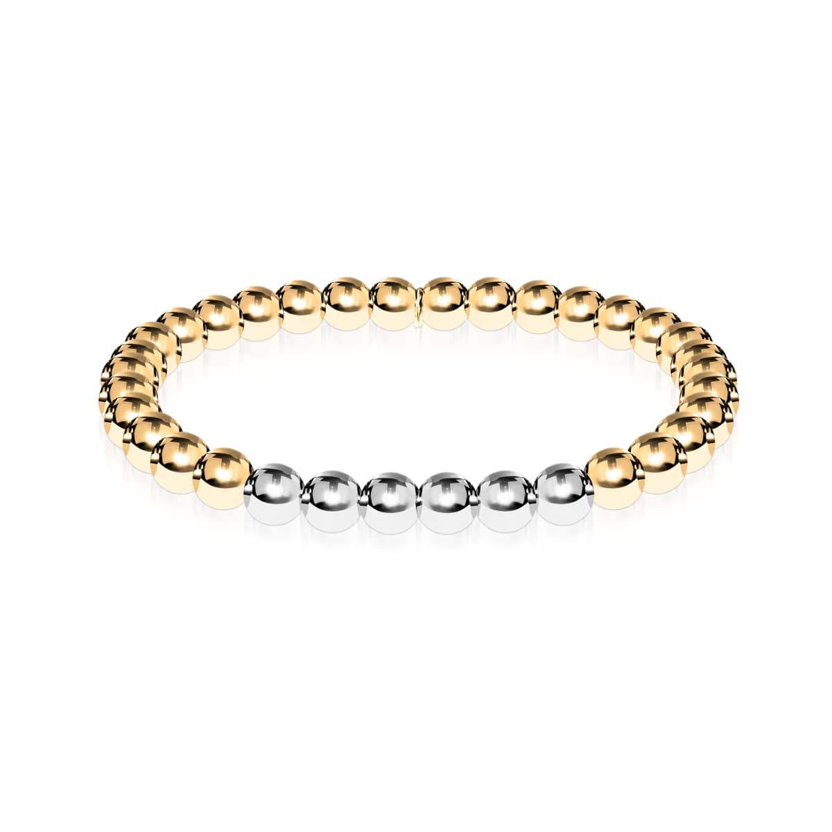 Leuchtend | 18 Karat Gold | Silber | Ausdrucksarmband